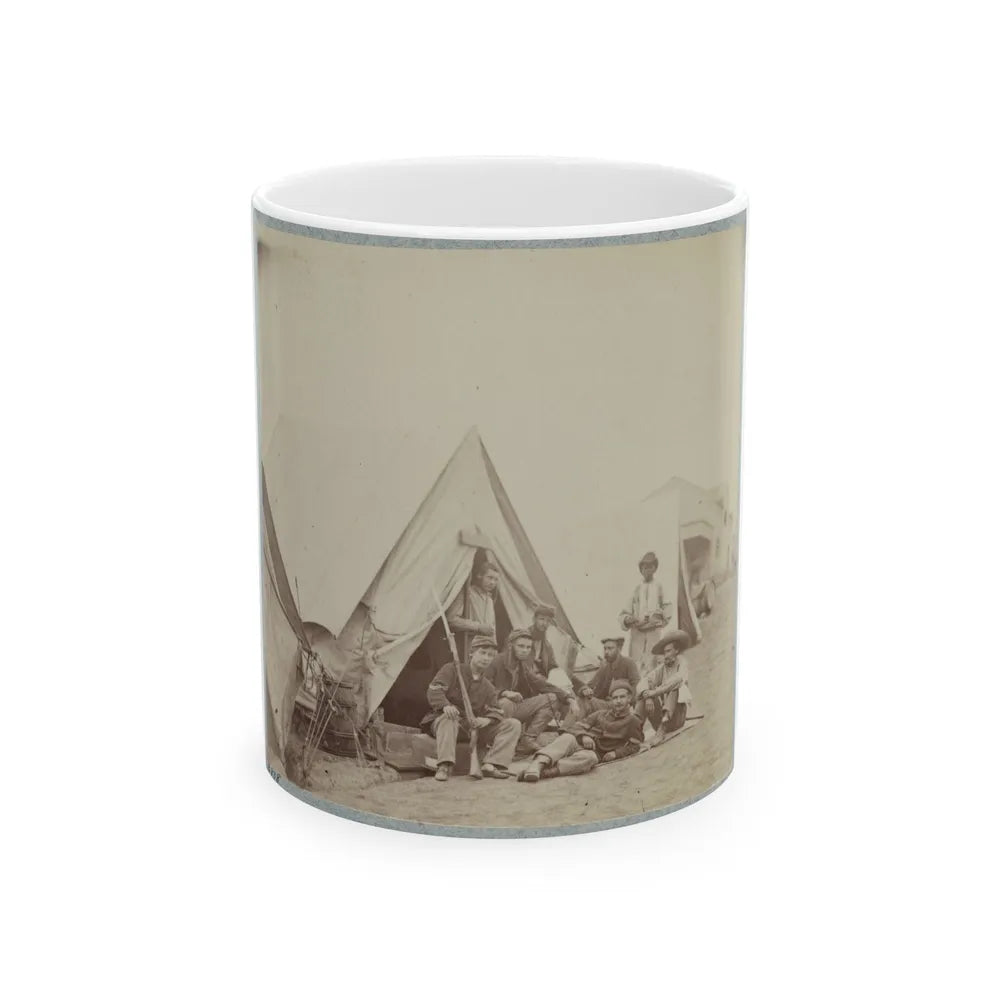 22d New York State Militia Near Harpers Ferry, Va., 1861 I.E.1862 010 (U.S. Civil War) White Coffee Mug-11oz-Go Mug Yourself