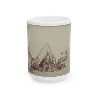 22d New York State Militia Near Harpers Ferry, Va., 1861 I.E.1862 010 (U.S. Civil War) White Coffee Mug-15oz-Go Mug Yourself