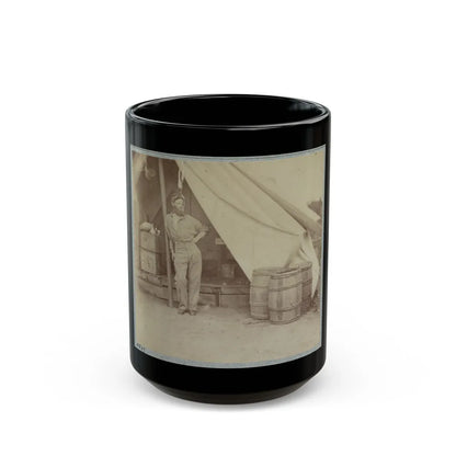 22d New York State Militia Near Harpers Ferry, Va., 1861 I.E.1862 011 (U.S. Civil War) Black Coffee Mug-15oz-Go Mug Yourself