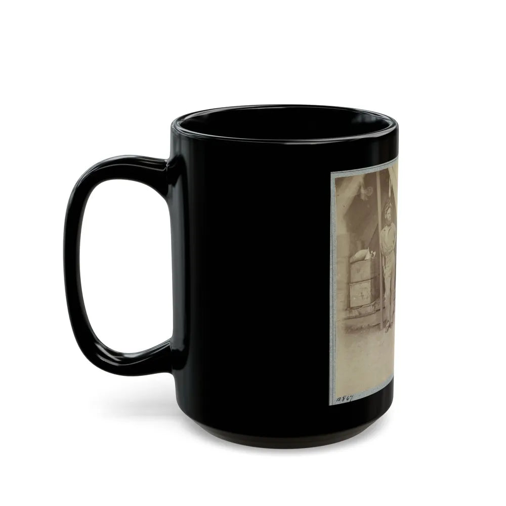 22d New York State Militia Near Harpers Ferry, Va., 1861 I.E.1862 011 (U.S. Civil War) Black Coffee Mug-Go Mug Yourself