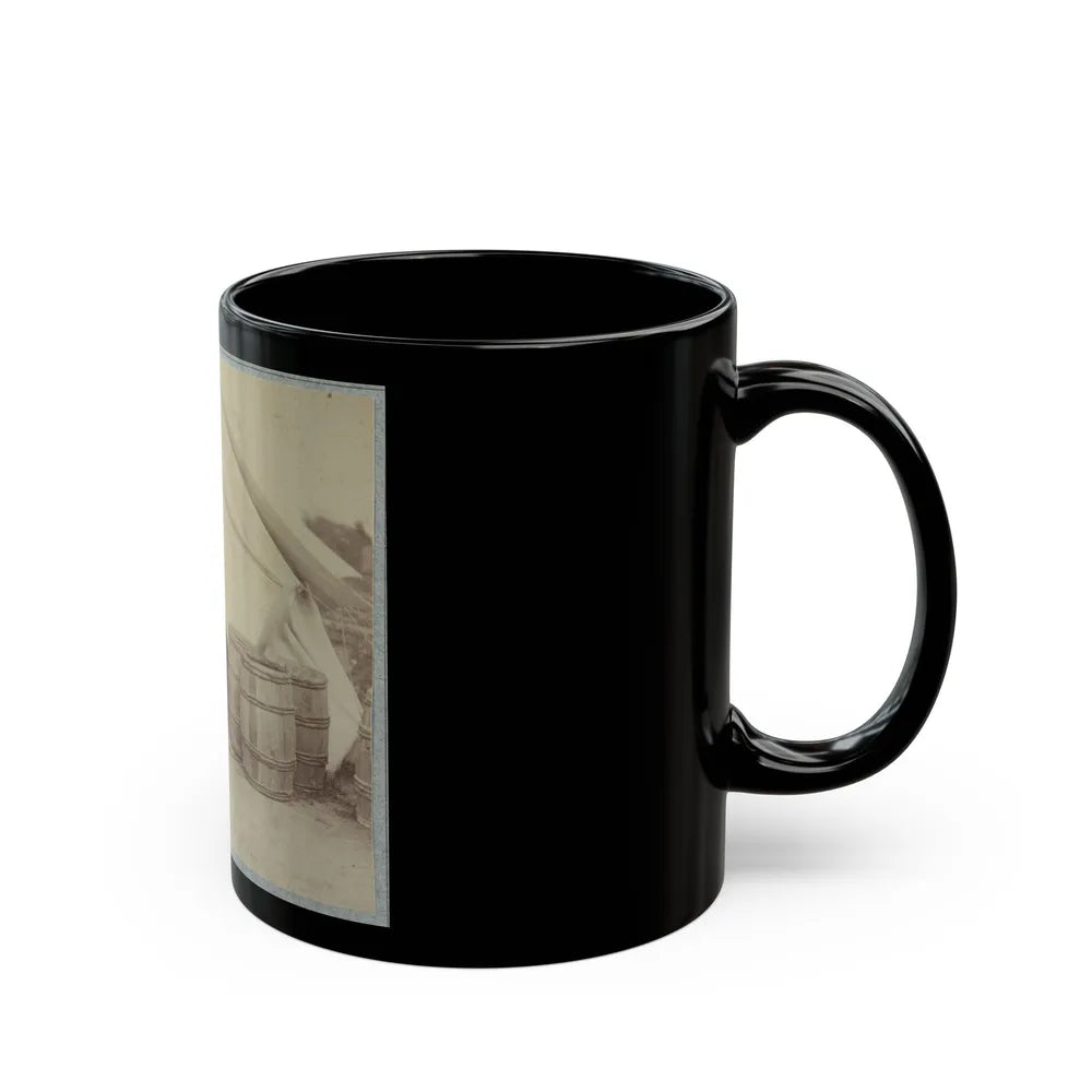 22d New York State Militia Near Harpers Ferry, Va., 1861 I.E.1862 011 (U.S. Civil War) Black Coffee Mug-Go Mug Yourself