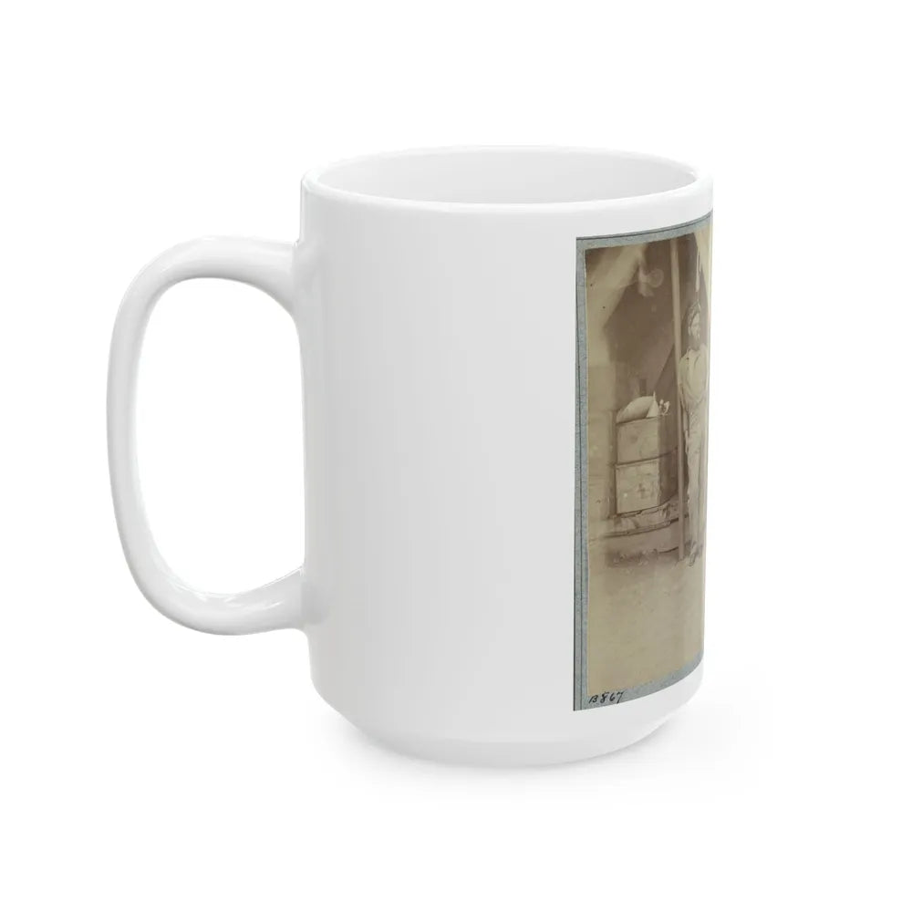 22d New York State Militia Near Harpers Ferry, Va., 1861 I.E.1862 011 (U.S. Civil War) White Coffee Mug-Go Mug Yourself