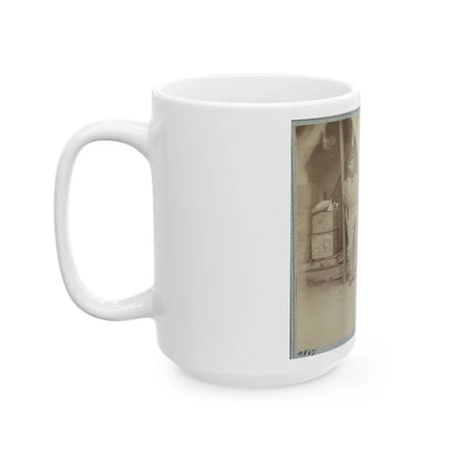 22d New York State Militia Near Harpers Ferry, Va., 1861 I.E.1862 011 (U.S. Civil War) White Coffee Mug-Go Mug Yourself