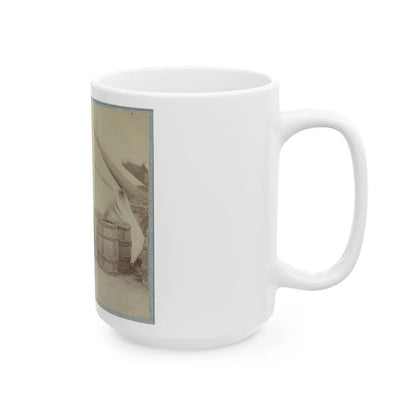 22d New York State Militia Near Harpers Ferry, Va., 1861 I.E.1862 011 (U.S. Civil War) White Coffee Mug-Go Mug Yourself