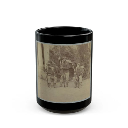 22d New York State Militia Near Harpers Ferry, Va., 1861 I.E.1862 012 (U.S. Civil War) Black Coffee Mug-15oz-Go Mug Yourself