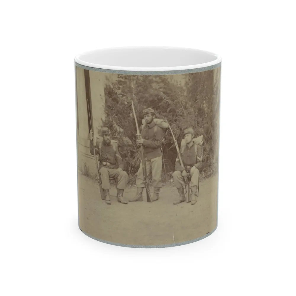 22d New York State Militia Near Harpers Ferry, Va., 1861 I.E.1862 012 (U.S. Civil War) White Coffee Mug-11oz-Go Mug Yourself