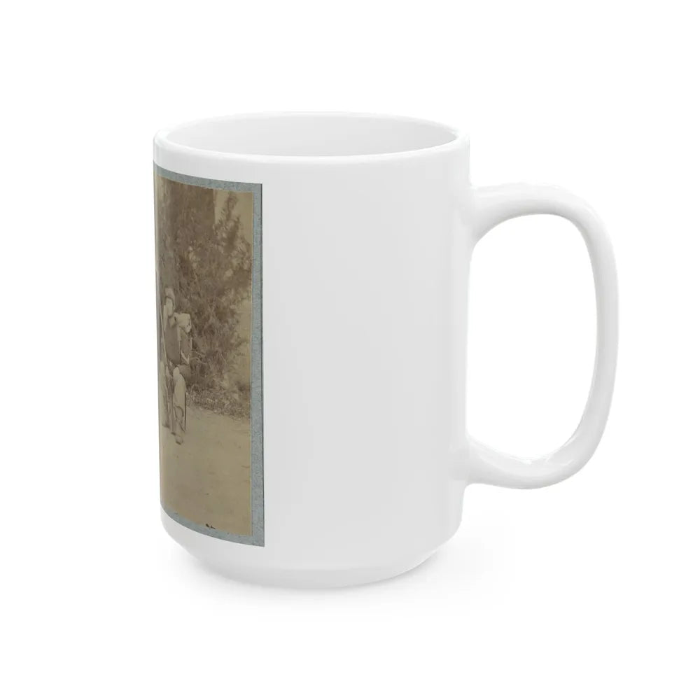 22d New York State Militia Near Harpers Ferry, Va., 1861 I.E.1862 012 (U.S. Civil War) White Coffee Mug-Go Mug Yourself