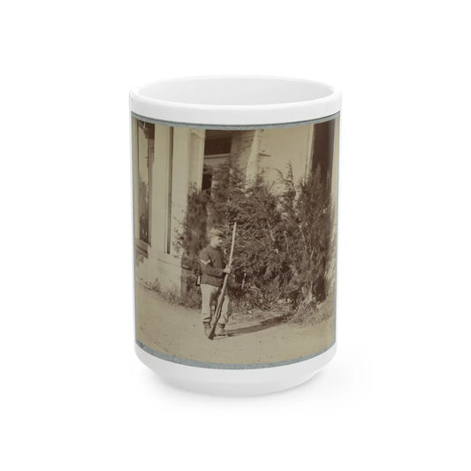 22d New York State Militia Near Harpers Ferry, Va., 1861 I.E.1862 013 (U.S. Civil War) White Coffee Mug-15oz-Go Mug Yourself