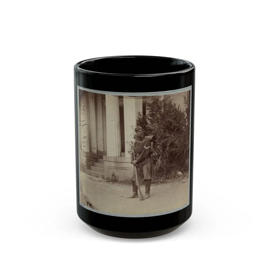 22d New York State Militia Near Harpers Ferry, Va., 1861 I.E.1862 014 (U.S. Civil War) Black Coffee Mug-15oz-Go Mug Yourself