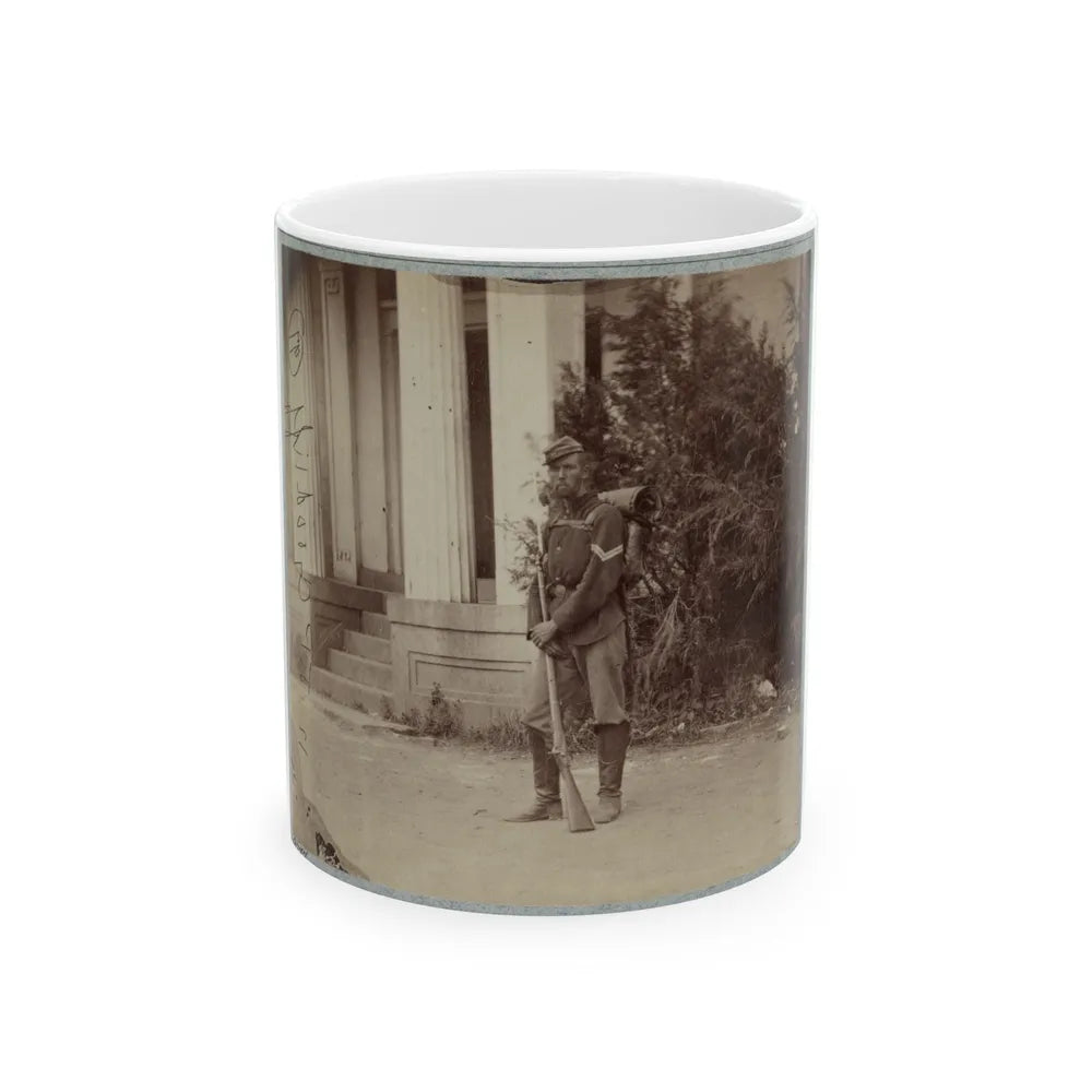 22d New York State Militia Near Harpers Ferry, Va., 1861 I.E.1862 014 (U.S. Civil War) White Coffee Mug-11oz-Go Mug Yourself