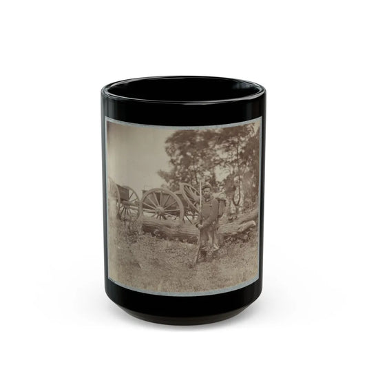 22d New York State Militia Near Harpers Ferry, Va., 1861 I.E.1862 015 (U.S. Civil War) Black Coffee Mug-15oz-Go Mug Yourself