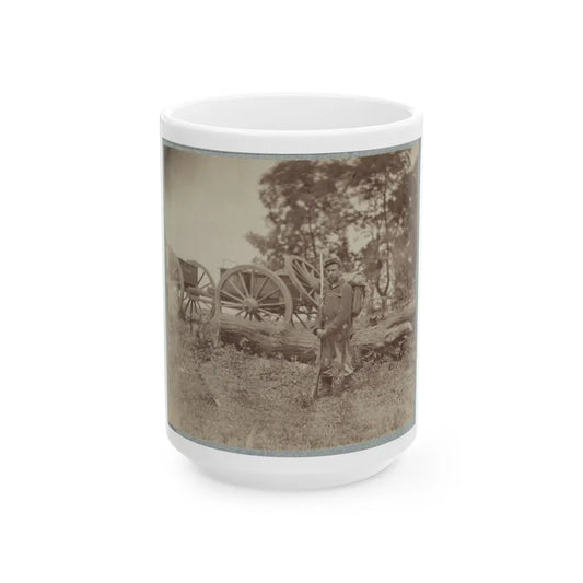 22d New York State Militia Near Harpers Ferry, Va., 1861 I.E.1862 015 (U.S. Civil War) White Coffee Mug-15oz-Go Mug Yourself