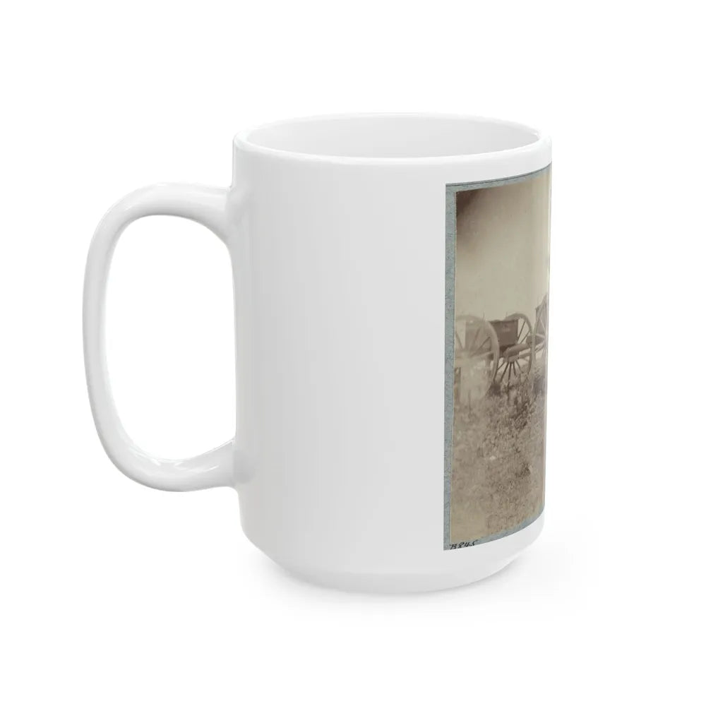 22d New York State Militia Near Harpers Ferry, Va., 1861 I.E.1862 015 (U.S. Civil War) White Coffee Mug-Go Mug Yourself