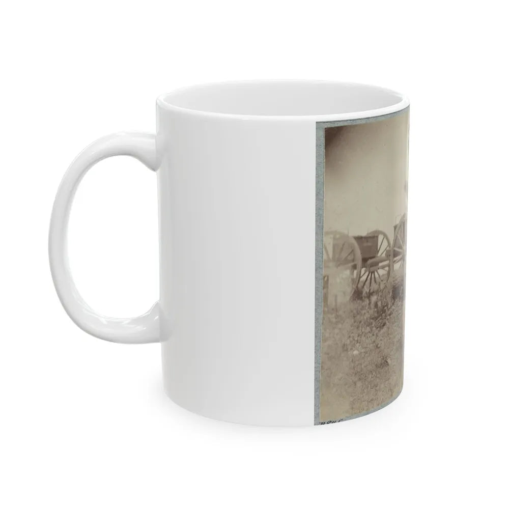 22d New York State Militia Near Harpers Ferry, Va., 1861 I.E.1862 015 (U.S. Civil War) White Coffee Mug-Go Mug Yourself