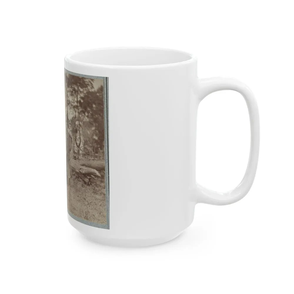 22d New York State Militia Near Harpers Ferry, Va., 1861 I.E.1862 015 (U.S. Civil War) White Coffee Mug-Go Mug Yourself