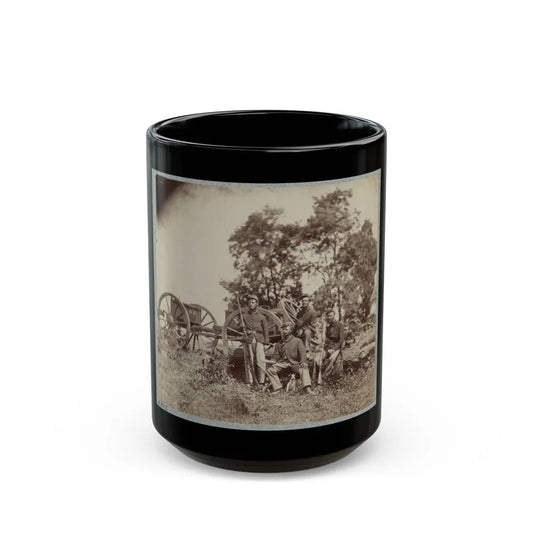 22d New York State Militia Near Harpers Ferry, Va., 1861 I.E.1862 016 (U.S. Civil War) Black Coffee Mug-15oz-Go Mug Yourself