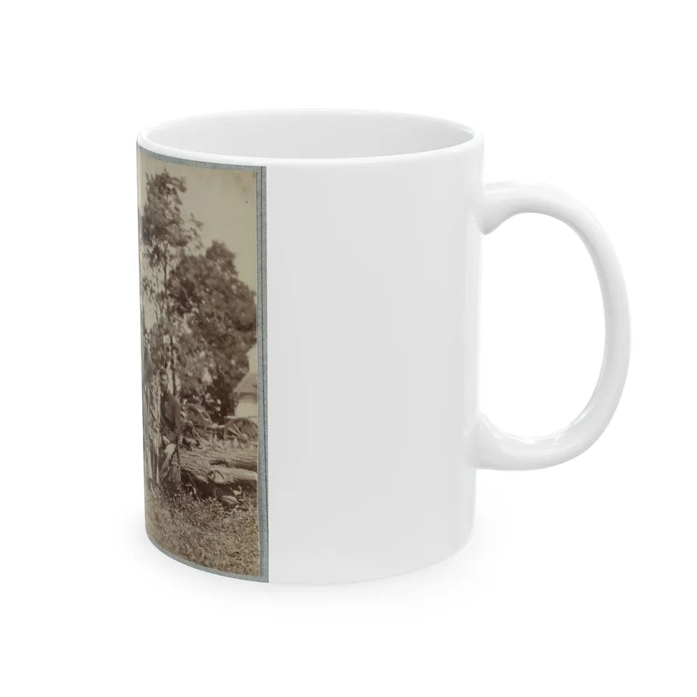 22d New York State Militia Near Harpers Ferry, Va., 1861 I.E.1862 016 (U.S. Civil War) White Coffee Mug-Go Mug Yourself