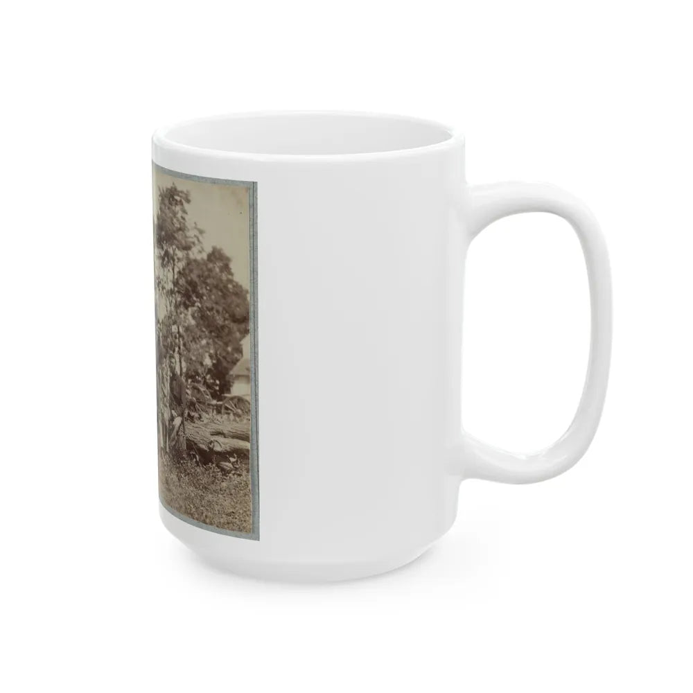 22d New York State Militia Near Harpers Ferry, Va., 1861 I.E.1862 016 (U.S. Civil War) White Coffee Mug-Go Mug Yourself