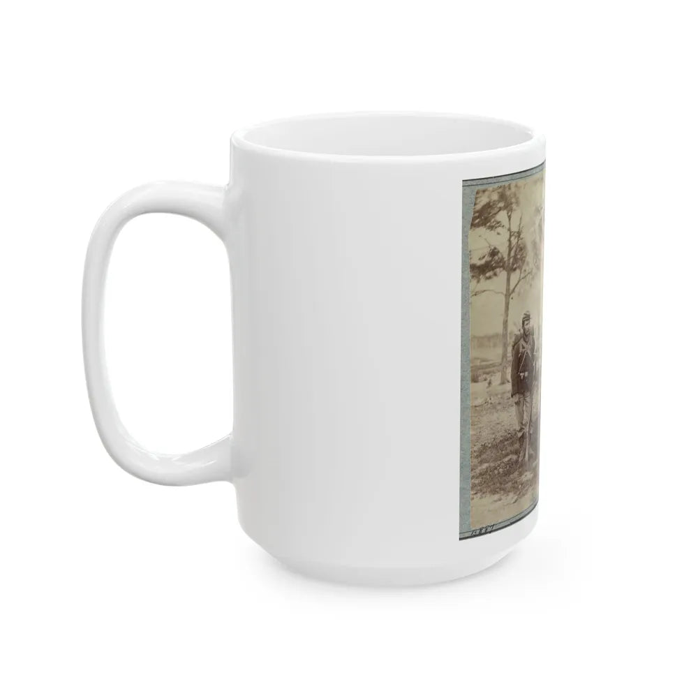 22d New York State Militia Near Harpers Ferry, Va., 1861 I.E.1862 017 (U.S. Civil War) White Coffee Mug-Go Mug Yourself