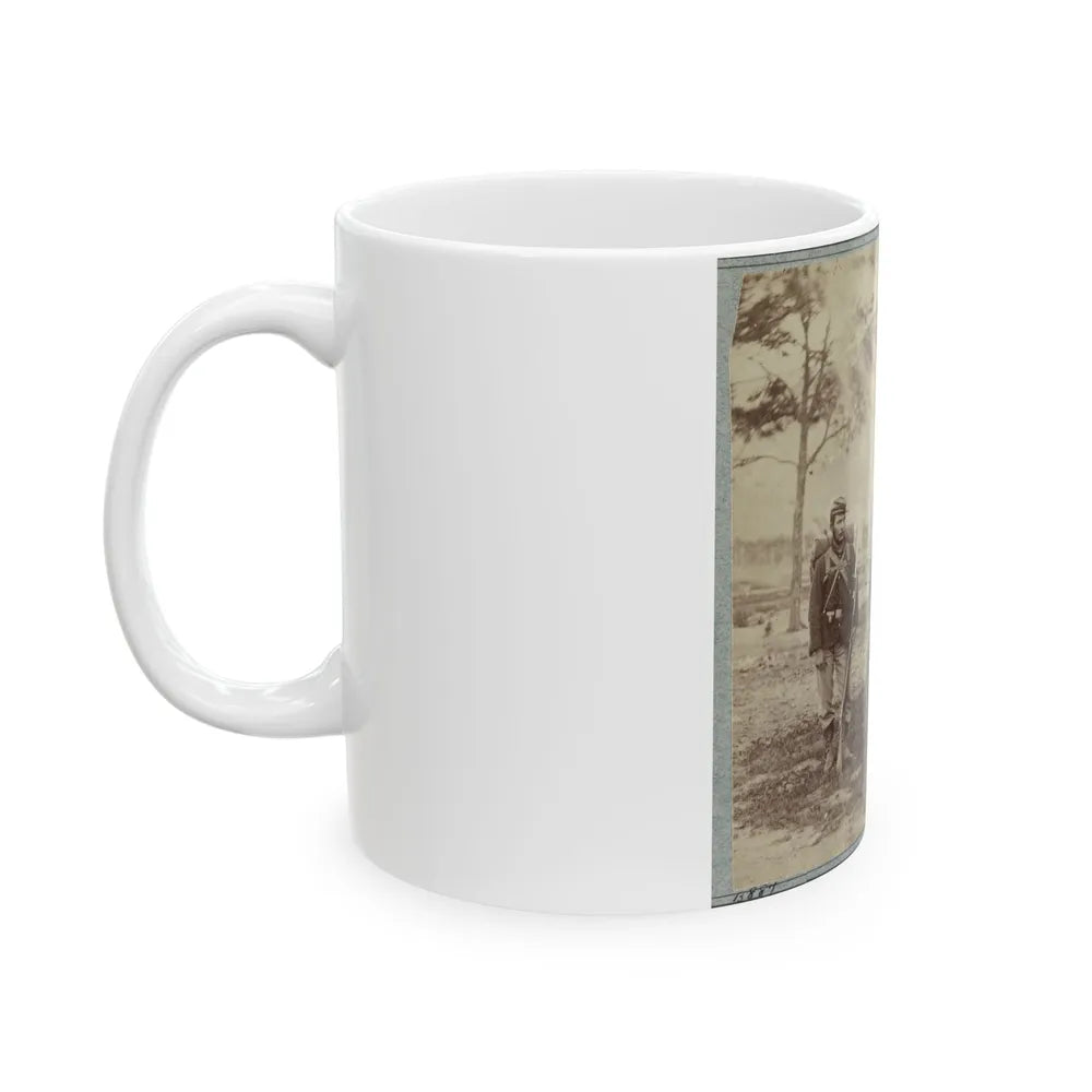 22d New York State Militia Near Harpers Ferry, Va., 1861 I.E.1862 017 (U.S. Civil War) White Coffee Mug-Go Mug Yourself