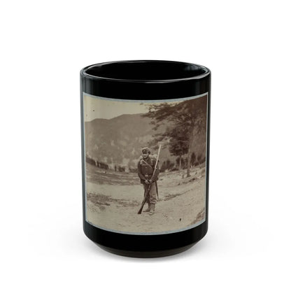 22d New York State Militia Near Harpers Ferry, Va., 1861 I.E.1862 018 (U.S. Civil War) Black Coffee Mug-15oz-Go Mug Yourself