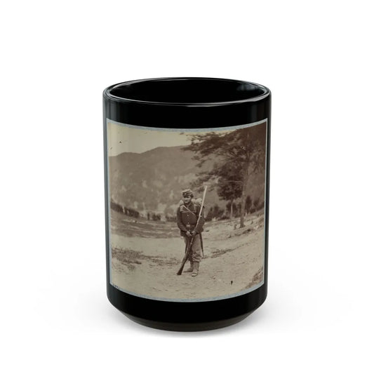 22d New York State Militia Near Harpers Ferry, Va., 1861 I.E.1862 018 (U.S. Civil War) Black Coffee Mug-15oz-Go Mug Yourself