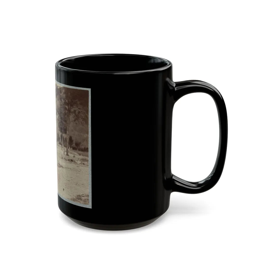 22d New York State Militia Near Harpers Ferry, Va., 1861 I.E.1862 018 (U.S. Civil War) Black Coffee Mug-Go Mug Yourself