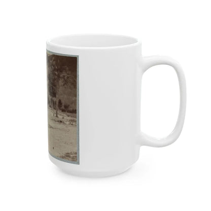 22d New York State Militia Near Harpers Ferry, Va., 1861 I.E.1862 018 (U.S. Civil War) White Coffee Mug-Go Mug Yourself