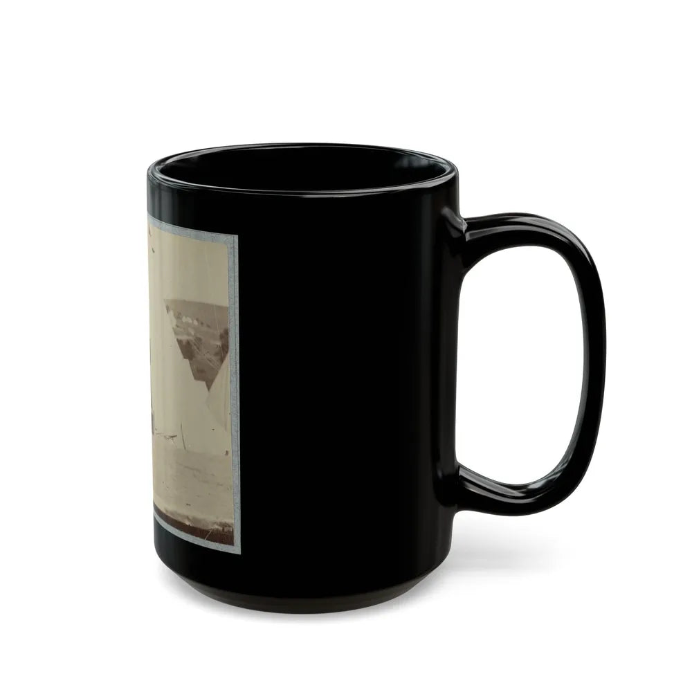 22d New York State Militia Near Harpers Ferry, Va., 1861 I.E.1862 020 (U.S. Civil War) Black Coffee Mug-Go Mug Yourself