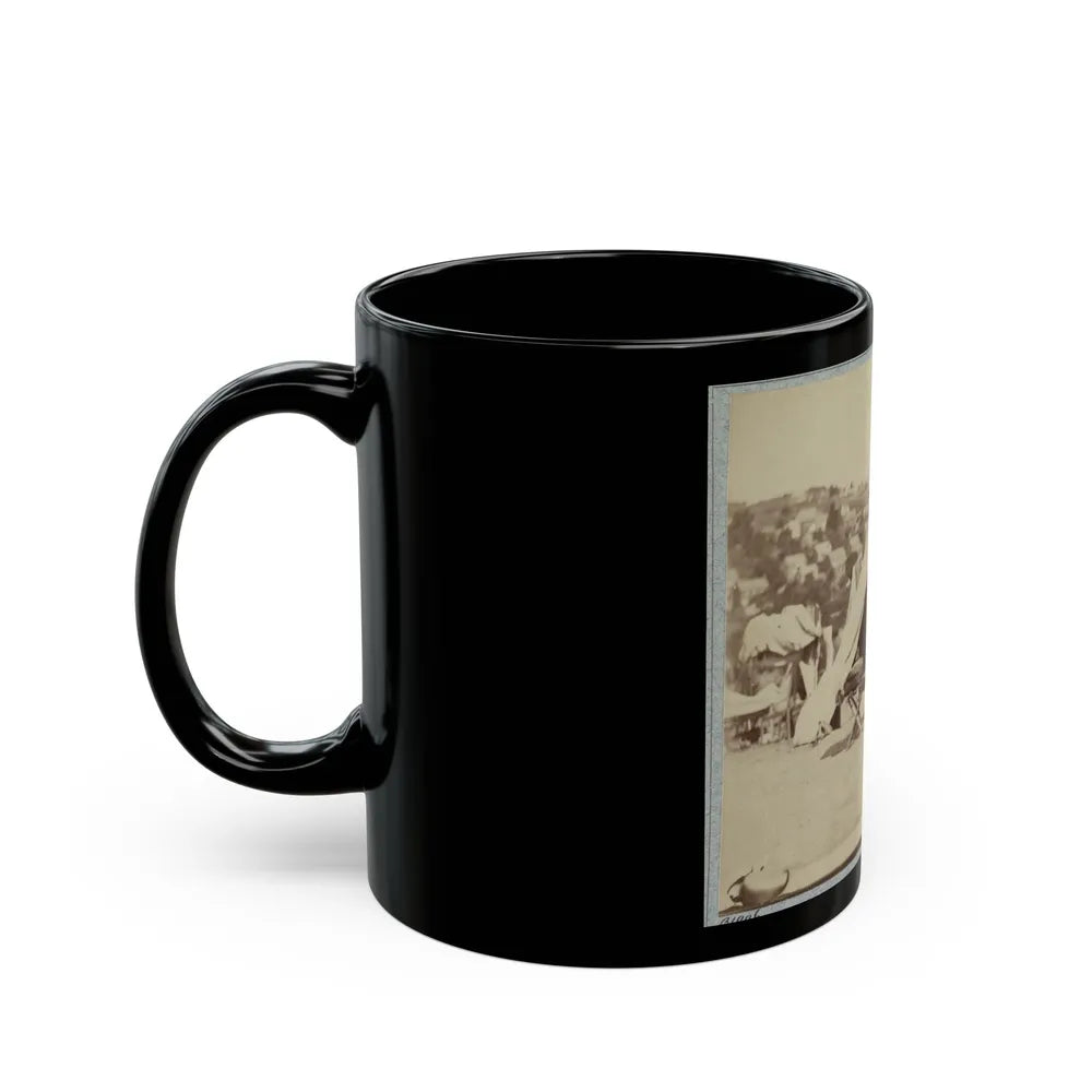 22d New York State Militia Near Harpers Ferry, Va., 1861 I.E.1862 020 (U.S. Civil War) Black Coffee Mug-Go Mug Yourself