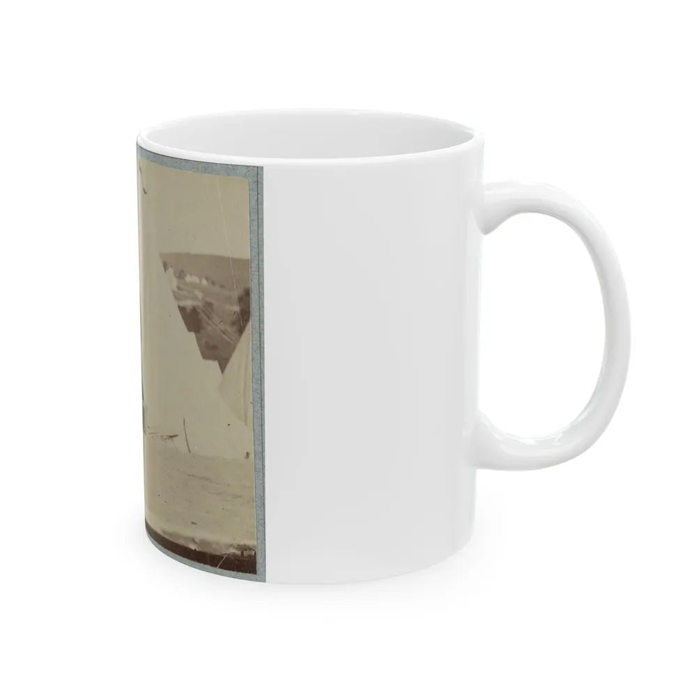 22d New York State Militia Near Harpers Ferry, Va., 1861 I.E.1862 020 (U.S. Civil War) White Coffee Mug-Go Mug Yourself