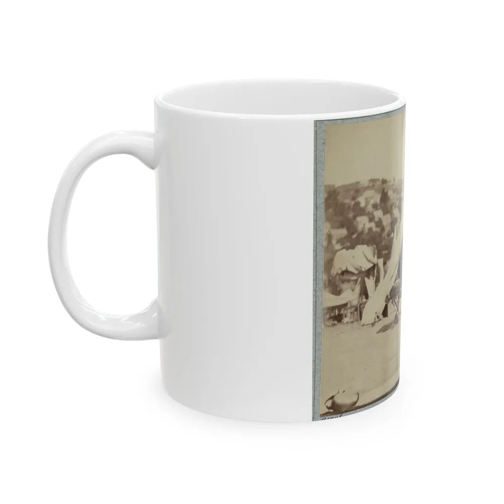 22d New York State Militia Near Harpers Ferry, Va., 1861 I.E.1862 020 (U.S. Civil War) White Coffee Mug-Go Mug Yourself