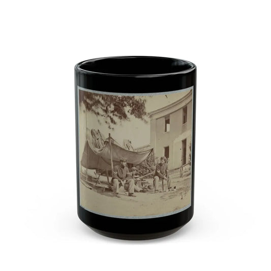 22d New York State Militia Near Harpers Ferry, Va., 1861 I.E.1862 021 (U.S. Civil War) Black Coffee Mug-15oz-Go Mug Yourself