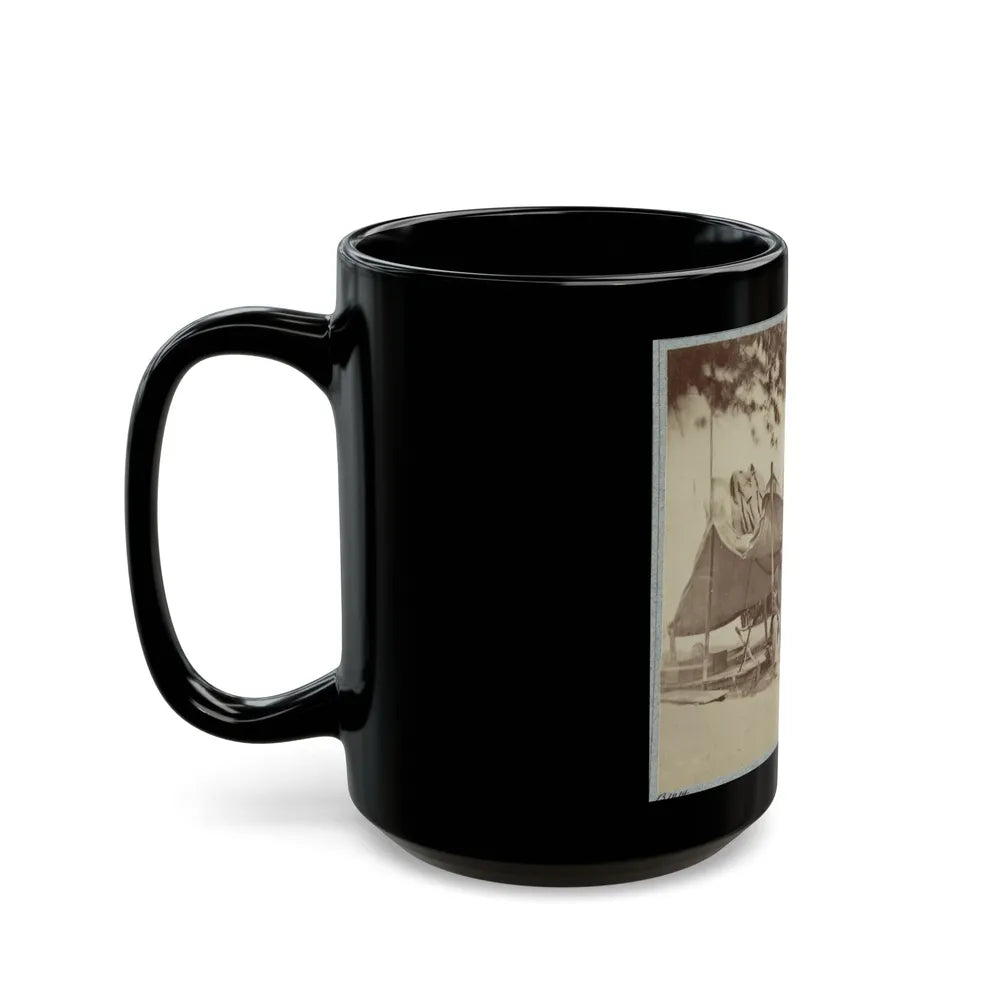 22d New York State Militia Near Harpers Ferry, Va., 1861 I.E.1862 021 (U.S. Civil War) Black Coffee Mug-Go Mug Yourself