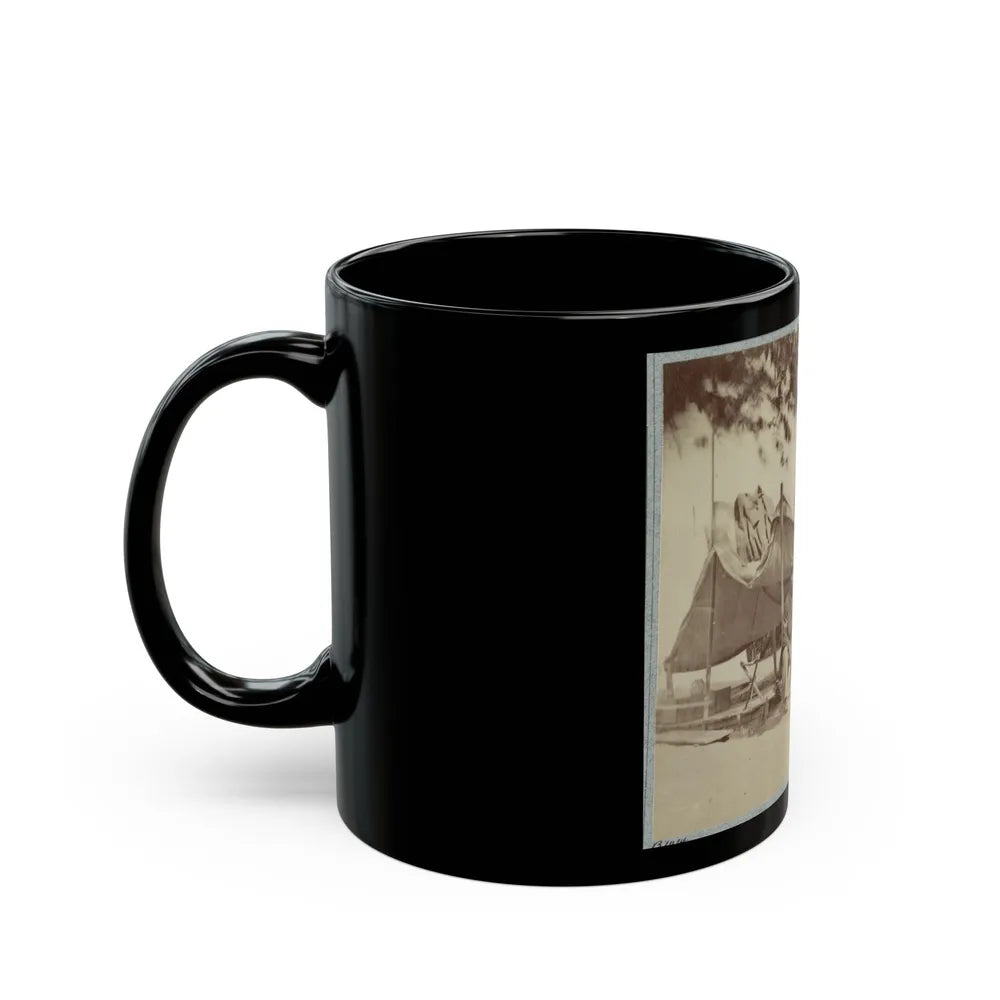 22d New York State Militia Near Harpers Ferry, Va., 1861 I.E.1862 021 (U.S. Civil War) Black Coffee Mug-Go Mug Yourself