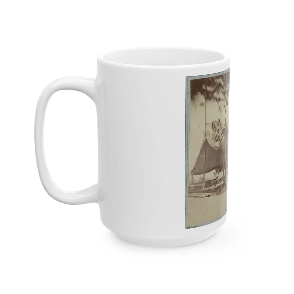 22d New York State Militia Near Harpers Ferry, Va., 1861 I.E.1862 021 (U.S. Civil War) White Coffee Mug-Go Mug Yourself