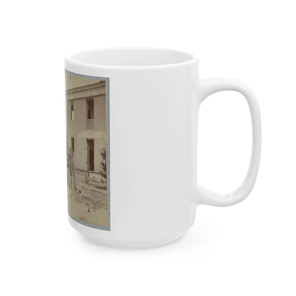 22d New York State Militia Near Harpers Ferry, Va., 1861 I.E.1862 021 (U.S. Civil War) White Coffee Mug-Go Mug Yourself