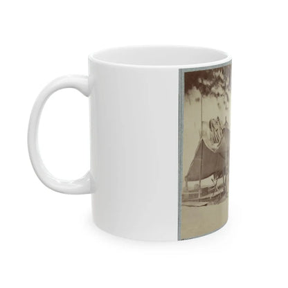 22d New York State Militia Near Harpers Ferry, Va., 1861 I.E.1862 021 (U.S. Civil War) White Coffee Mug-Go Mug Yourself