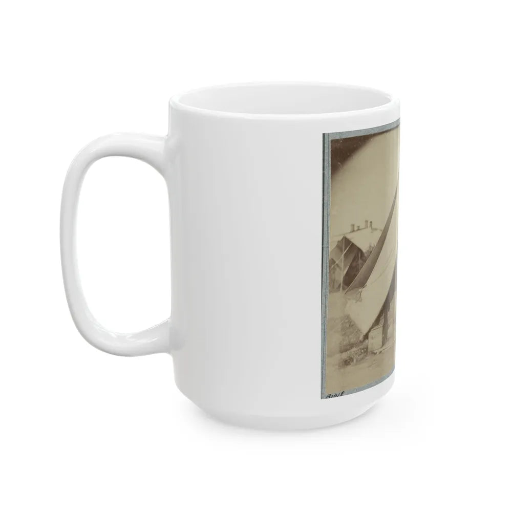 22d New York State Militia Near Harpers Ferry, Va., 1861 I.E.1862 022 (U.S. Civil War) White Coffee Mug-Go Mug Yourself