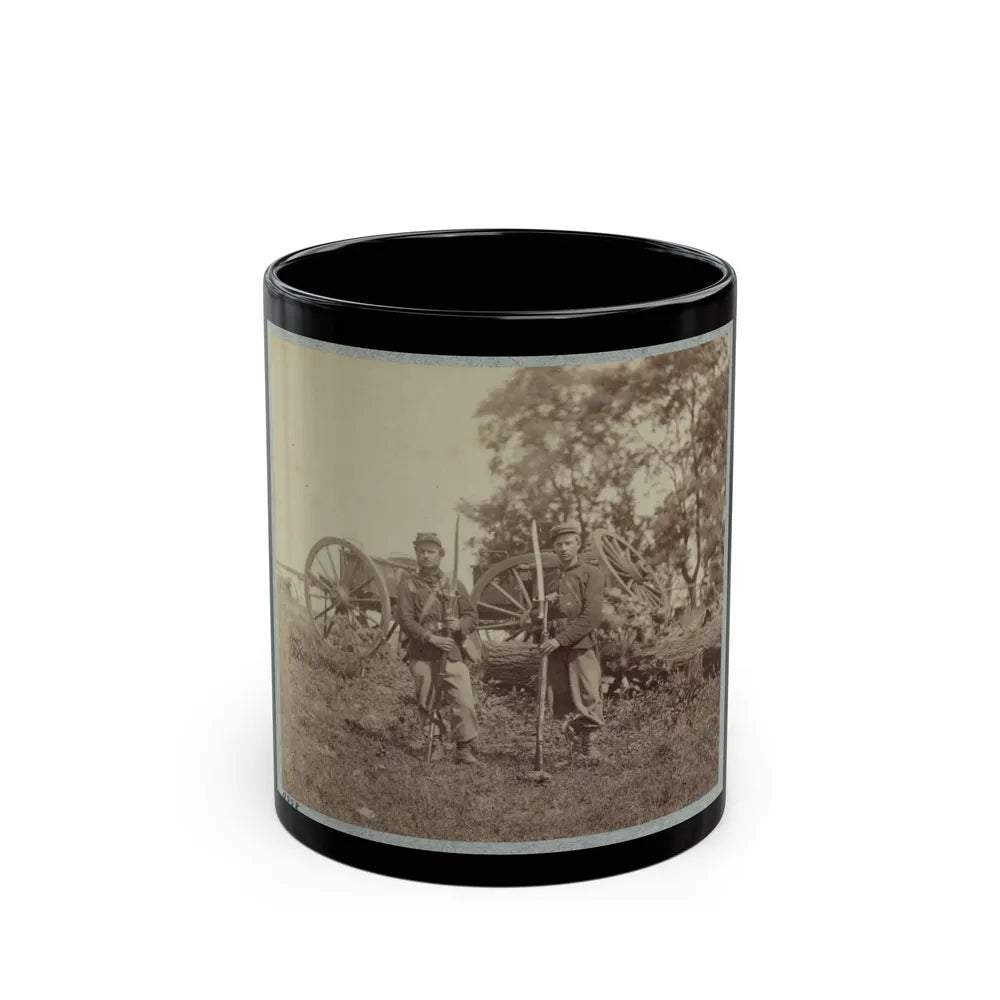 22d New York State Militia Near Harpers Ferry, Va., 1861 I.E.1862 023 (U.S. Civil War) Black Coffee Mug-11oz-Go Mug Yourself