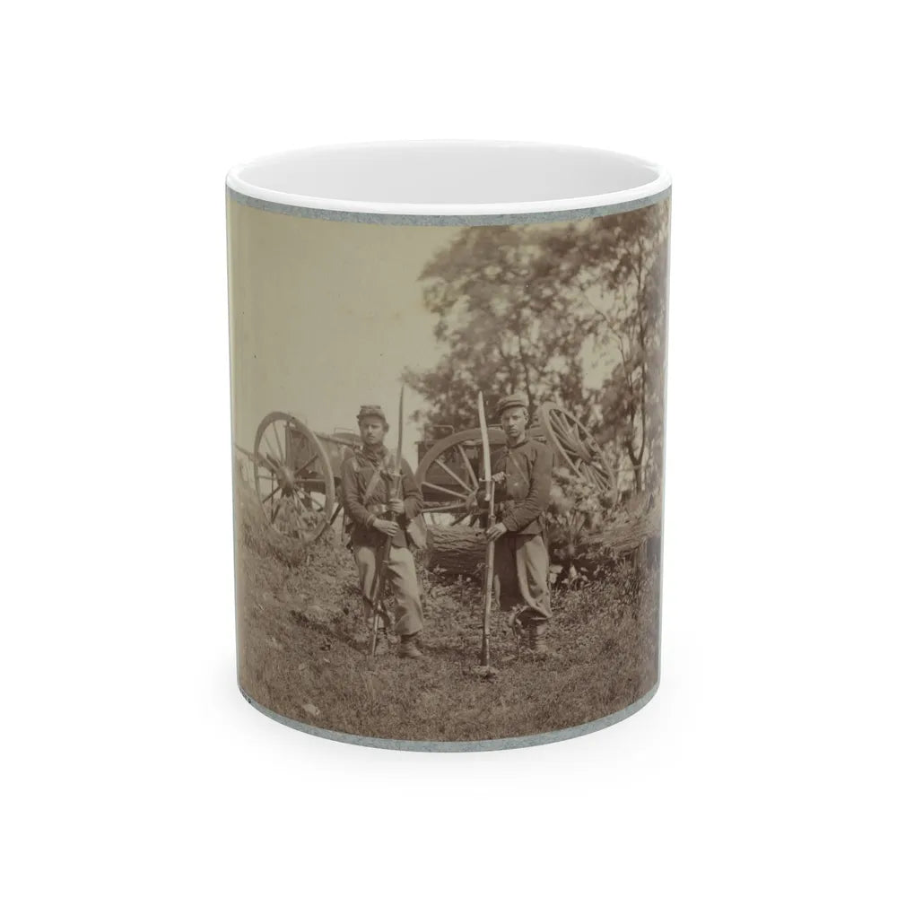 22d New York State Militia Near Harpers Ferry, Va., 1861 I.E.1862 023 (U.S. Civil War) White Coffee Mug-11oz-Go Mug Yourself