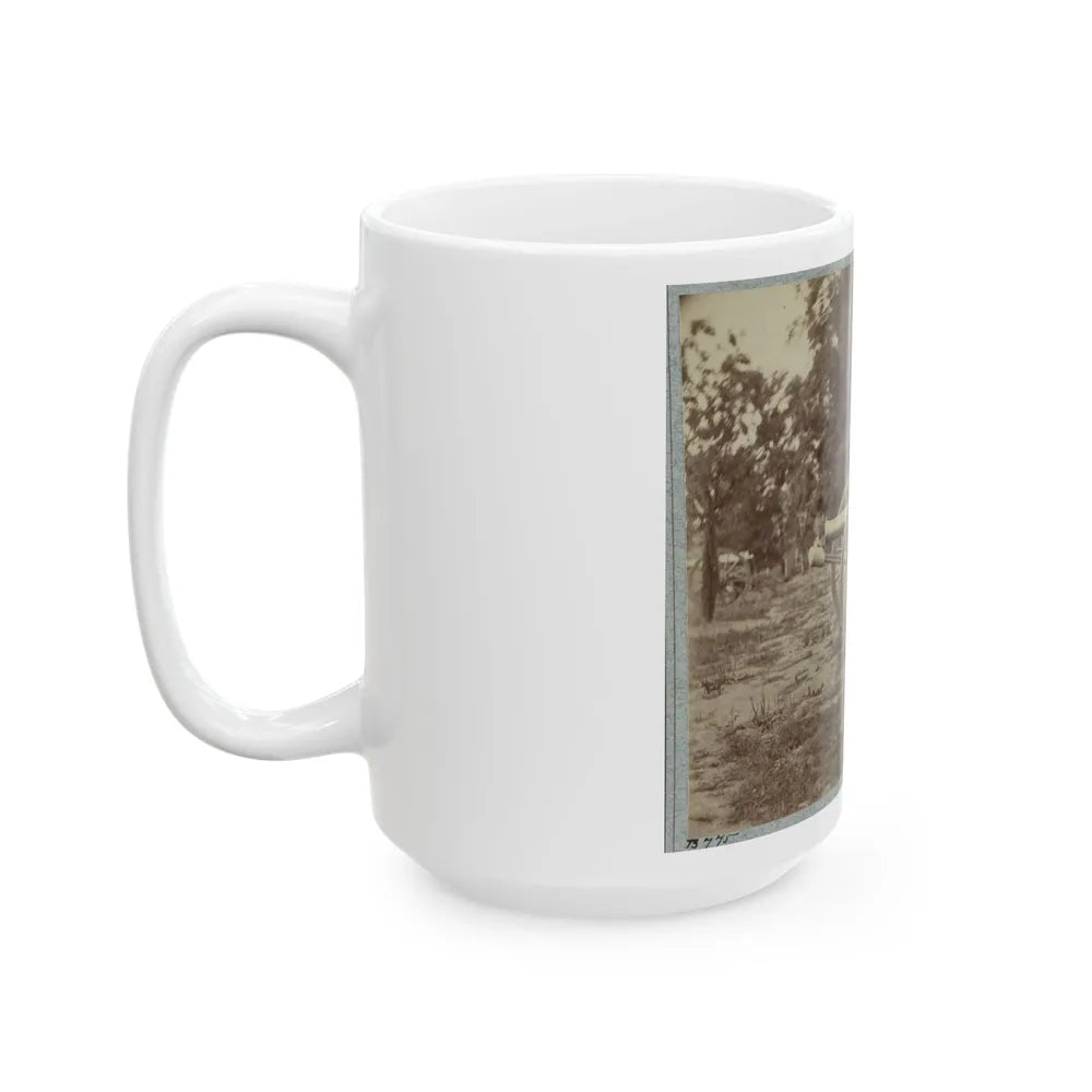 22d New York State Militia Near Harpers Ferry, Va., 1861 I.E.1862 024 (U.S. Civil War) White Coffee Mug-Go Mug Yourself