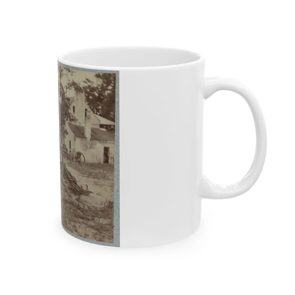 22d New York State Militia Near Harpers Ferry, Va., 1861 I.E.1862 024 (U.S. Civil War) White Coffee Mug-Go Mug Yourself