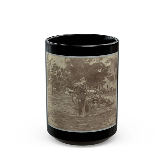 22d New York State Militia Near Harpers Ferry, Va., 1861 I.E.1862 025 (U.S. Civil War) Black Coffee Mug-15oz-Go Mug Yourself