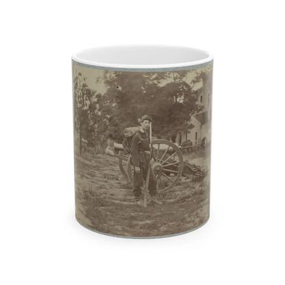 22d New York State Militia Near Harpers Ferry, Va., 1861 I.E.1862 025 (U.S. Civil War) White Coffee Mug-11oz-Go Mug Yourself