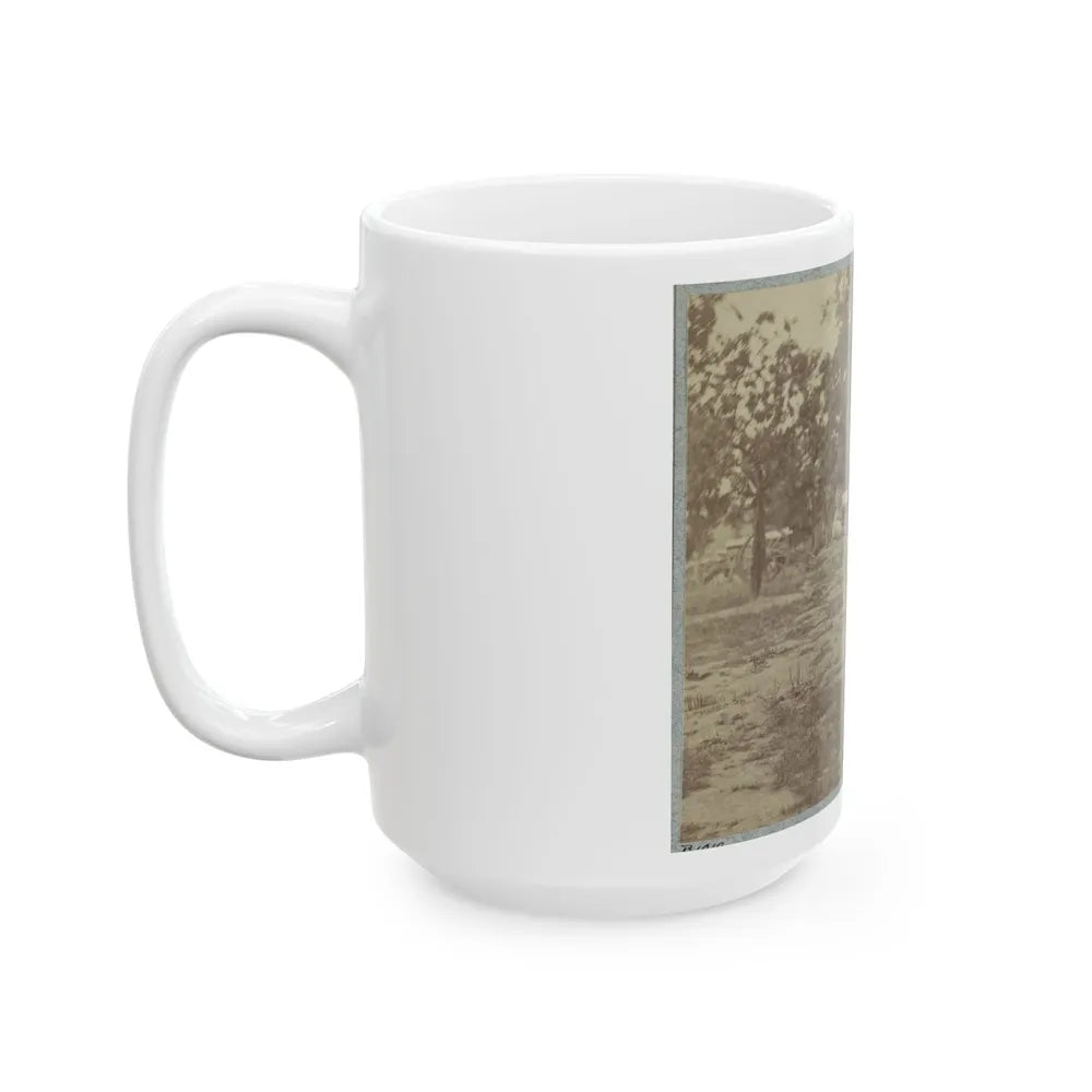 22d New York State Militia Near Harpers Ferry, Va., 1861 I.E.1862 025 (U.S. Civil War) White Coffee Mug-Go Mug Yourself