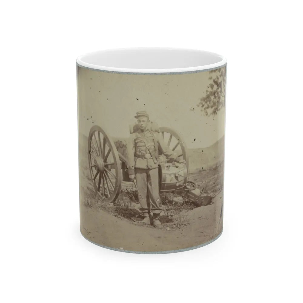 22d New York State Militia Near Harpers Ferry, Va., 1861 I.E.1862 026 (U.S. Civil War) White Coffee Mug-11oz-Go Mug Yourself