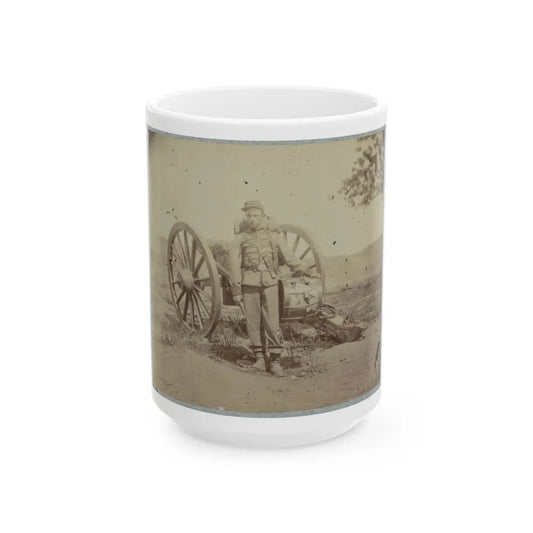 22d New York State Militia Near Harpers Ferry, Va., 1861 I.E.1862 026 (U.S. Civil War) White Coffee Mug-15oz-Go Mug Yourself