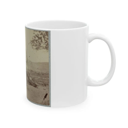 22d New York State Militia Near Harpers Ferry, Va., 1861 I.E.1862 026 (U.S. Civil War) White Coffee Mug-Go Mug Yourself