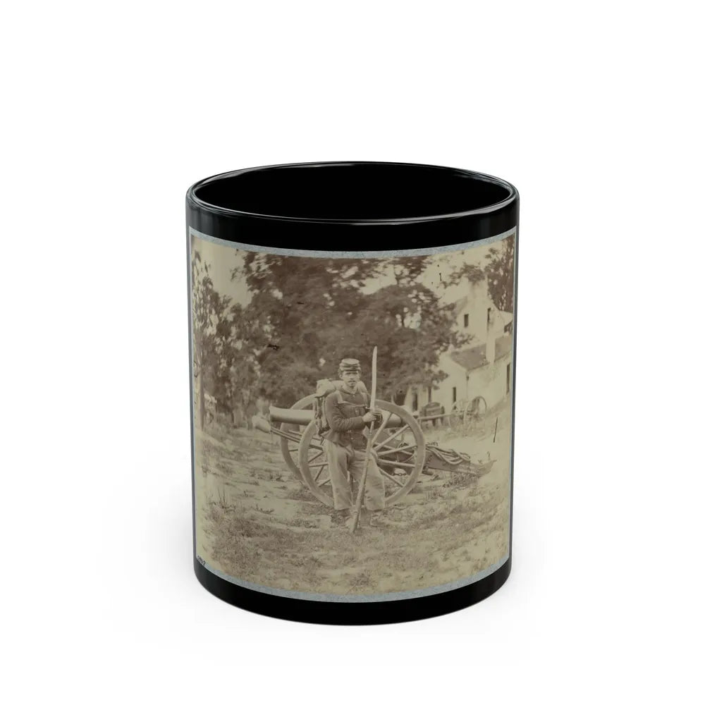 22d New York State Militia Near Harpers Ferry, Va., 1861 I.E.1862 027 (U.S. Civil War) Black Coffee Mug-11oz-Go Mug Yourself